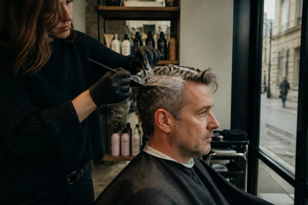Coloration homme 40 ans Rouen